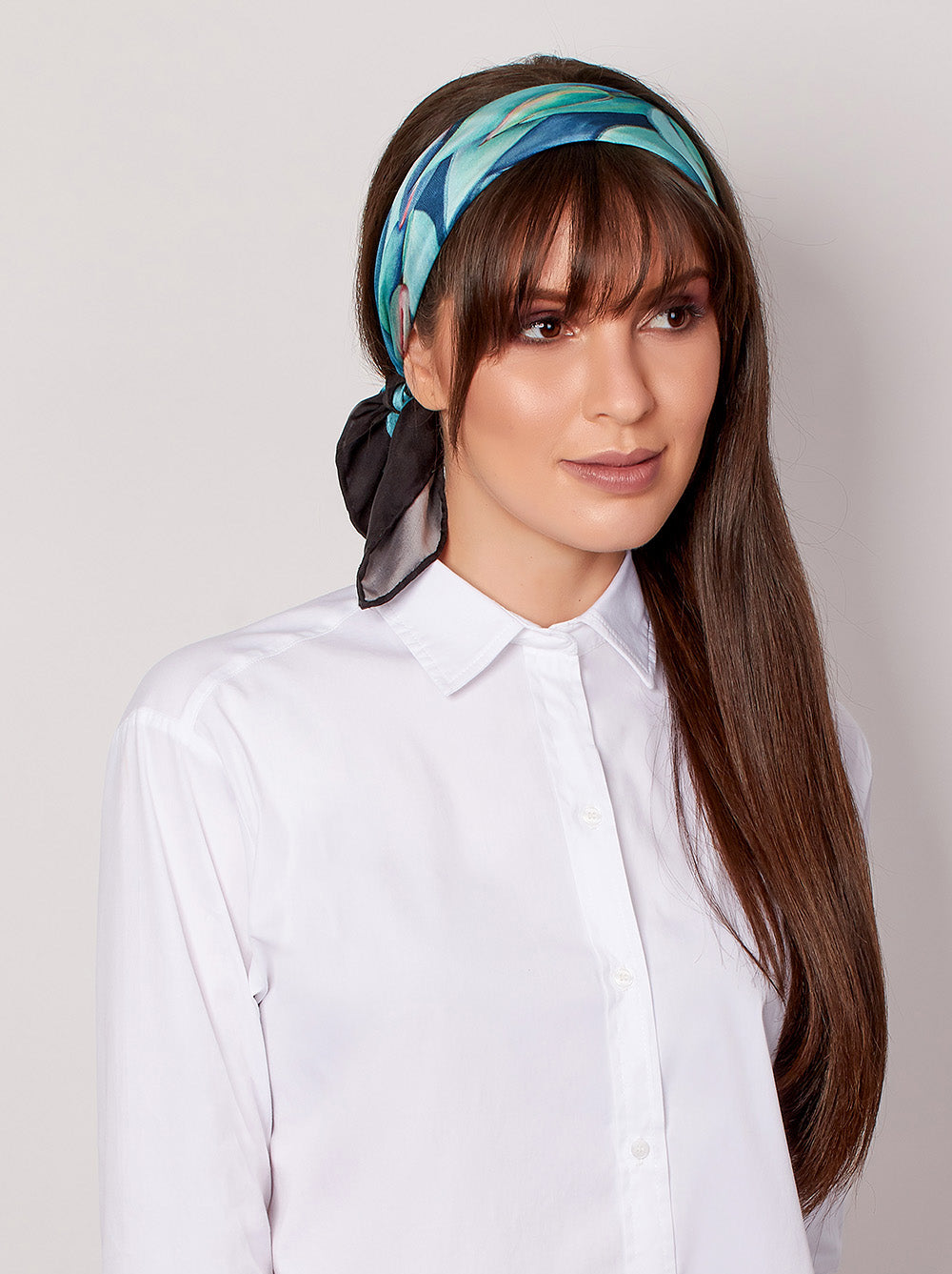 Soldiers of Spring 23" silk scarf