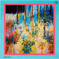 Secret Garden 18" silk scarf