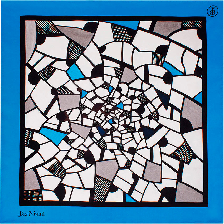 Seven #6 18" silk scarf