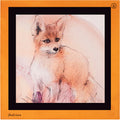 Wild 18" silk scarf