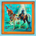 Proteccion 23" silk scarf
