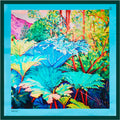 Curacautin 35" silk scarf