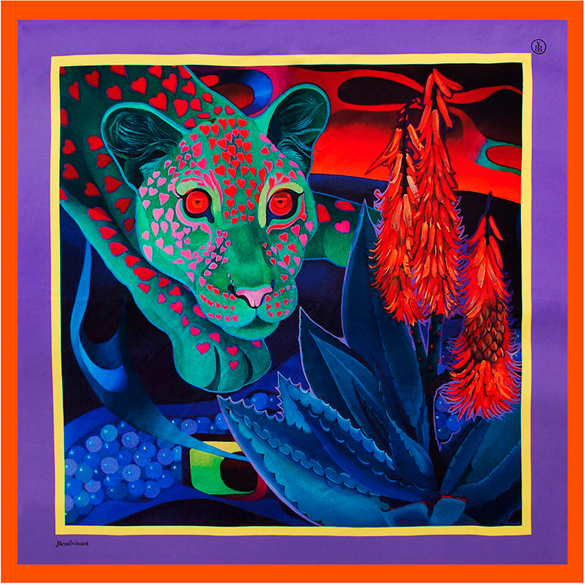 Night Dreams 35" silk scarf