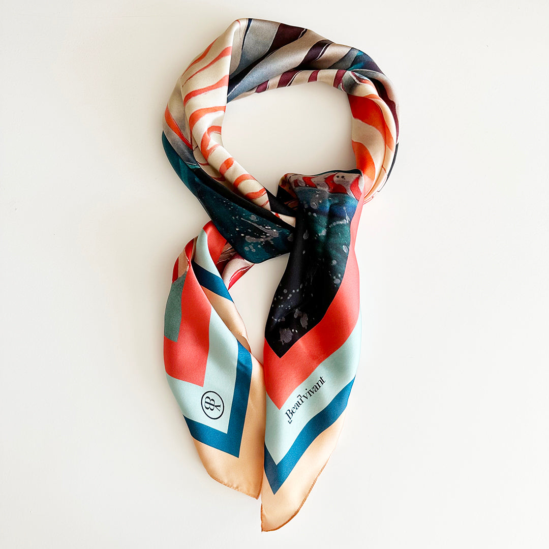 Best Wishes 35" silk scarf