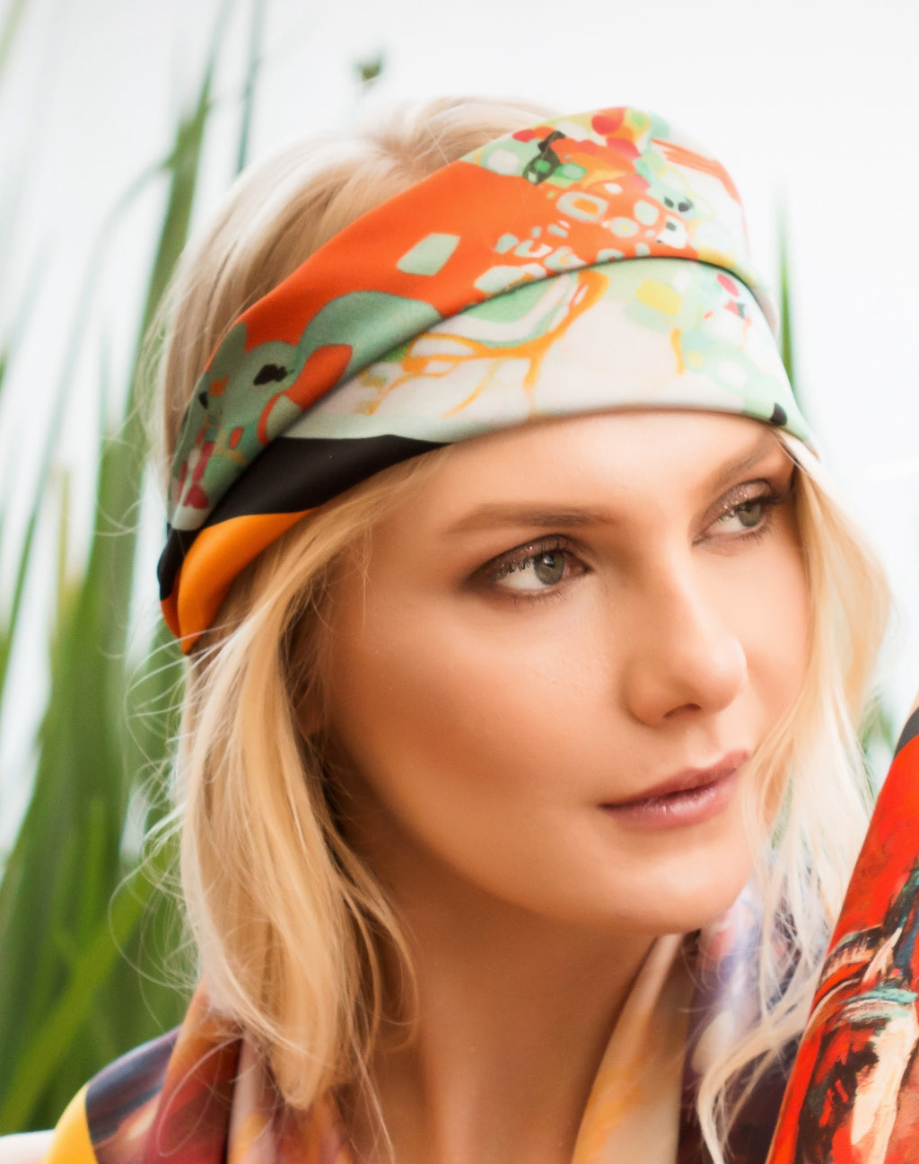 Secrets I Hold 18" silk scarf