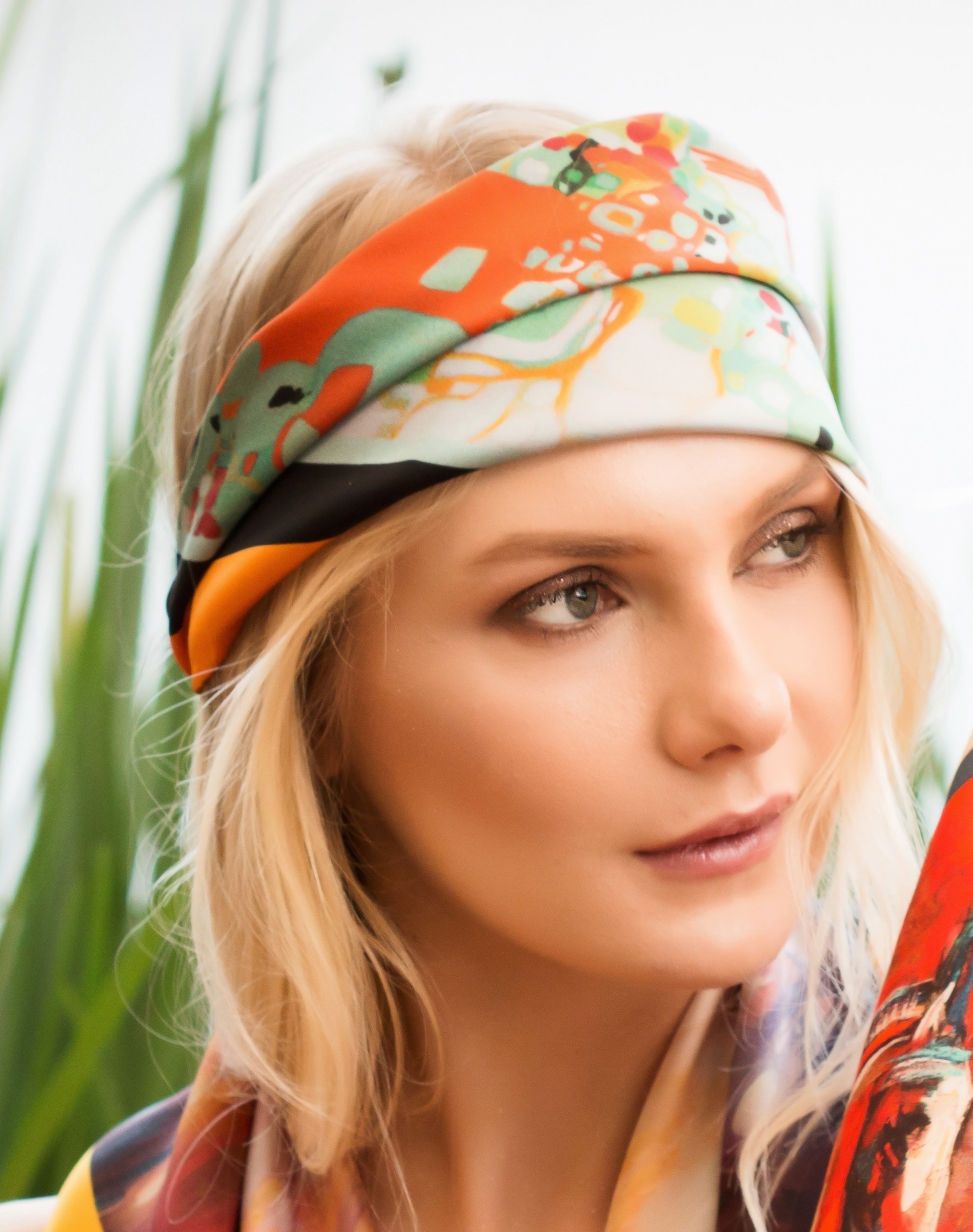 Secrets I Hold 18" silk scarf